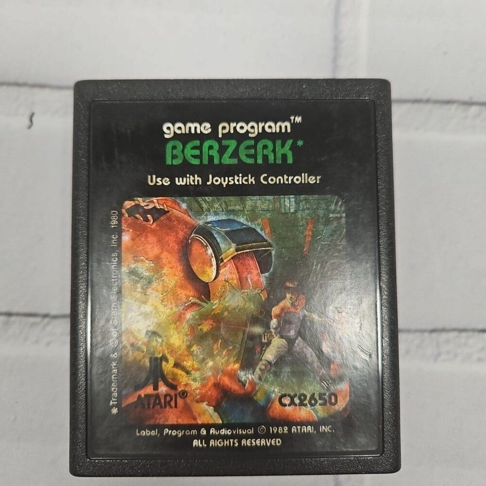 Berzerk (Atari 2600 1982 CX-2650)
